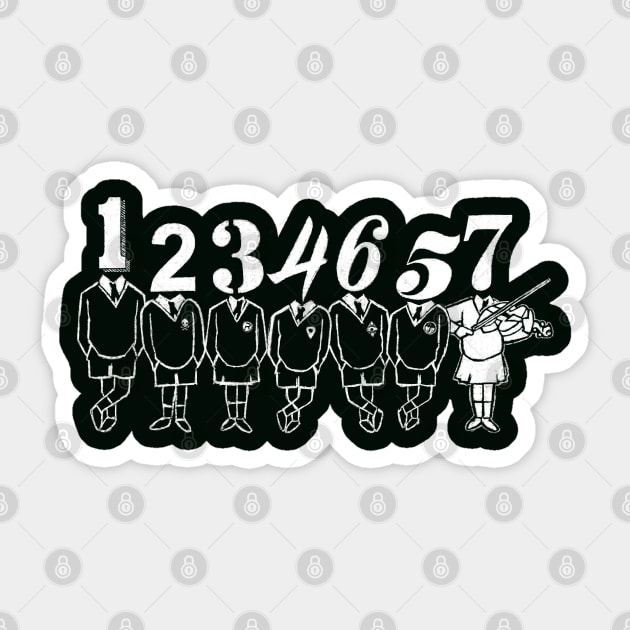 Umbrella Academy 1 2 3 4 5 6 7 Sticker by StudioPM71